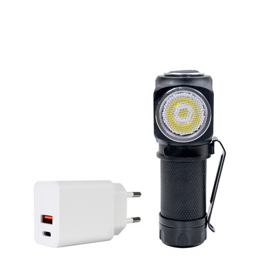 Pack lampes de poche avant PNI Adventure F75 avec LED 6W, 600 lm, en aluminiu...