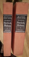 Antique Set of Complete Sherlock Holmes Books, HC, 1930