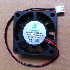 1PCS New FONSONING FSY40S12M 12V 0.08A 2Pin Cooling Fan QW