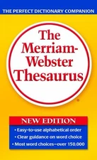The Merriam-Webster Thesaurus Paperback Book The Fast Free Shipping