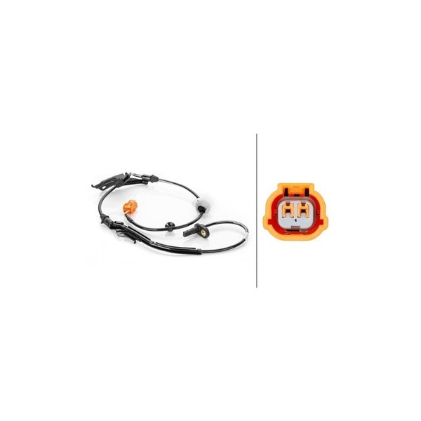 Hella Sensor, Raddrehzahl 6PU 230 040-121 FüR Honda, Vorderachse Rechts-image