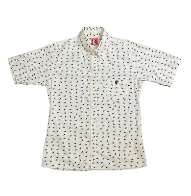 BAPE Bapesta Printed Button-Up T-Shirt Archive Streetwear