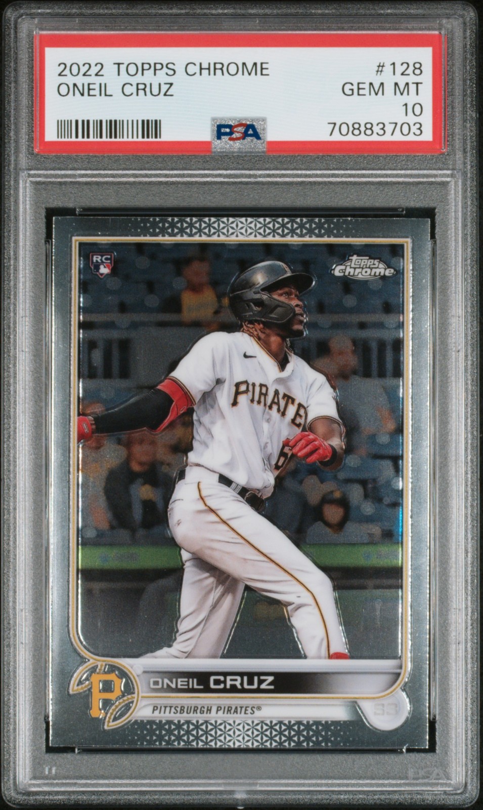 2022 Topps Chrome #128 Oneil Cruz PSA 10