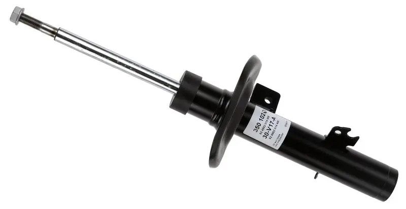 SACHS 350 102 Ammortizzatore A pressione del gas, A doppio tubo, Ammortizzatore tipo McPherson, Spina superiore - Immagine 2