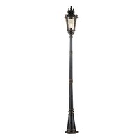 Bernsteinfarbe Antikes Braun Klassisch Hohe Laterne AußEnlampe Garten IP44