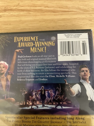 The Greatest Showman (DVD) NEW Authentic US Release - Picture 4 of 6