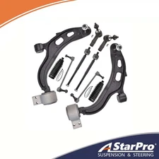 Front Lower Control Arms Sway Bars Tie Rods for Ford Taurus Flex Lincoln MKS MKT