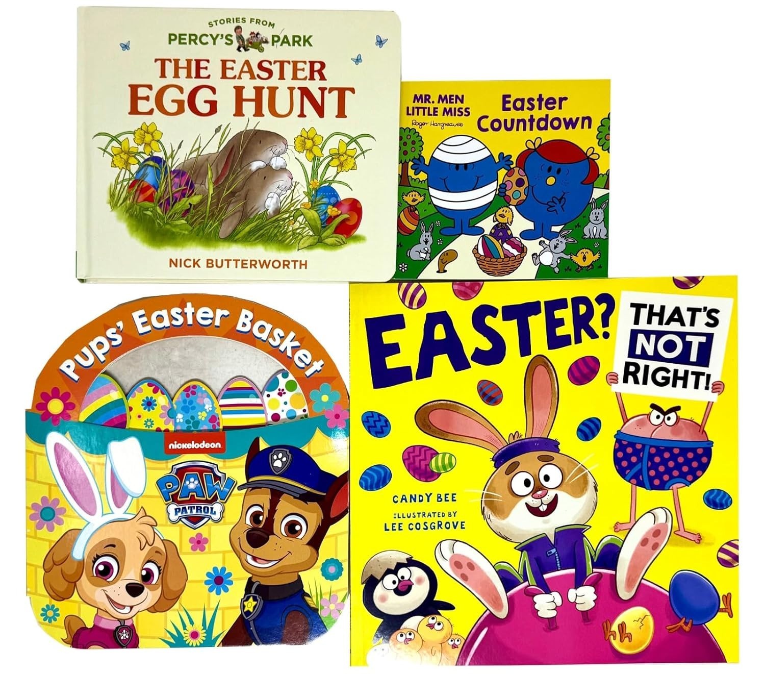 Easter Children Book Collection 4 Books Set Easter?That’s Not Right, Easter Egg