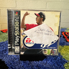 (SOUTH PARK RECALL) EA SPORTS Tiger Woods 99 PGA Tour Golf Sony PS1