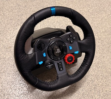 🤩Logitech G29 Driving Force Racing Wheel PS4 PS3 PC🎮–Fully Working,Cleaned (1)