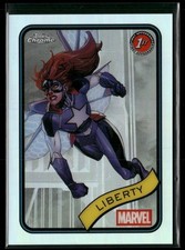 2025 Topps Chrome Marvel #198 Liberty Refractor