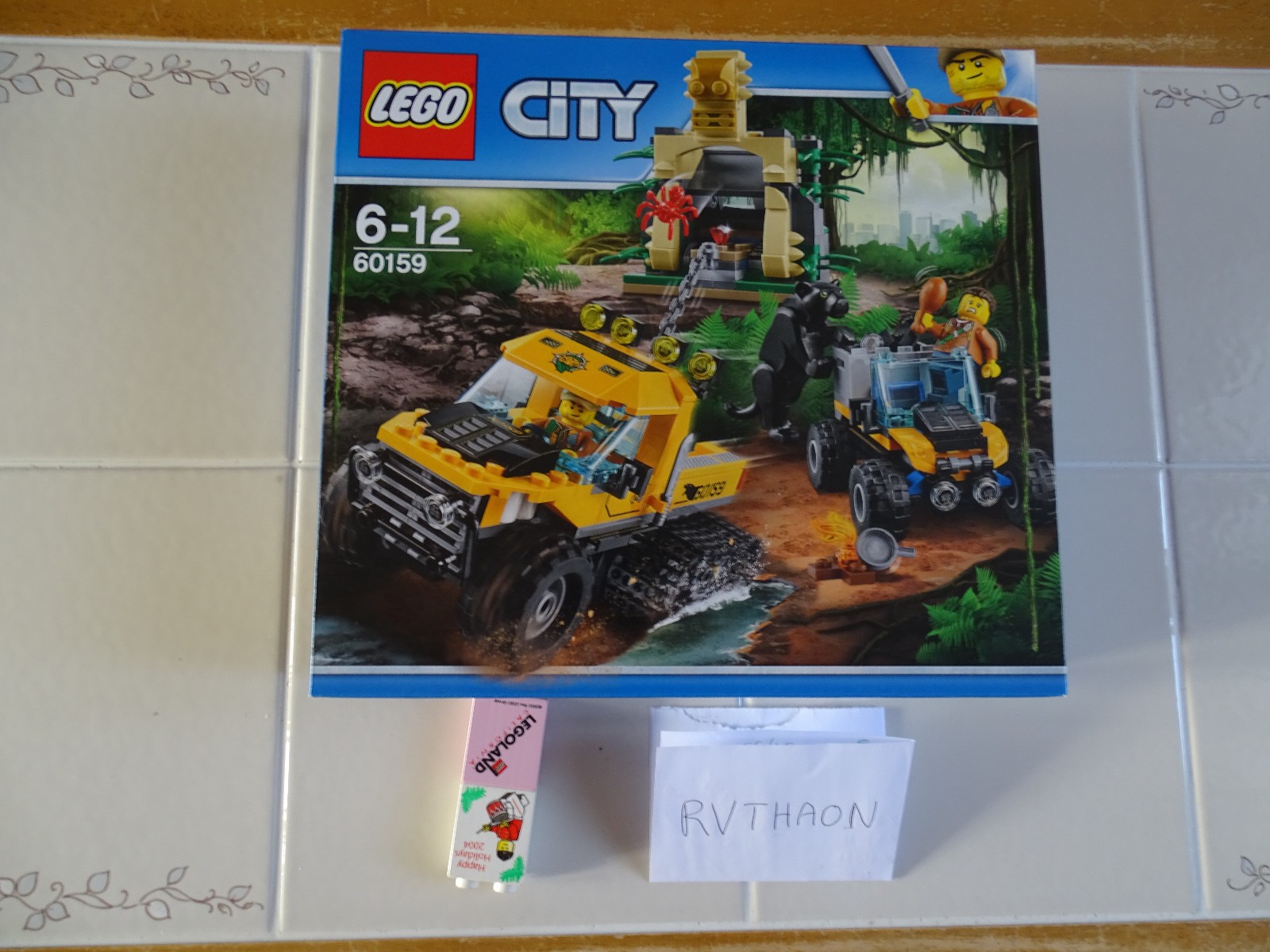 Boîte Lego 60159 originale de collection neuve sous scellé d'usine Jungle