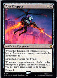 Foot Chopper #17 Commander: Teenage Mutant Ninja Turtles