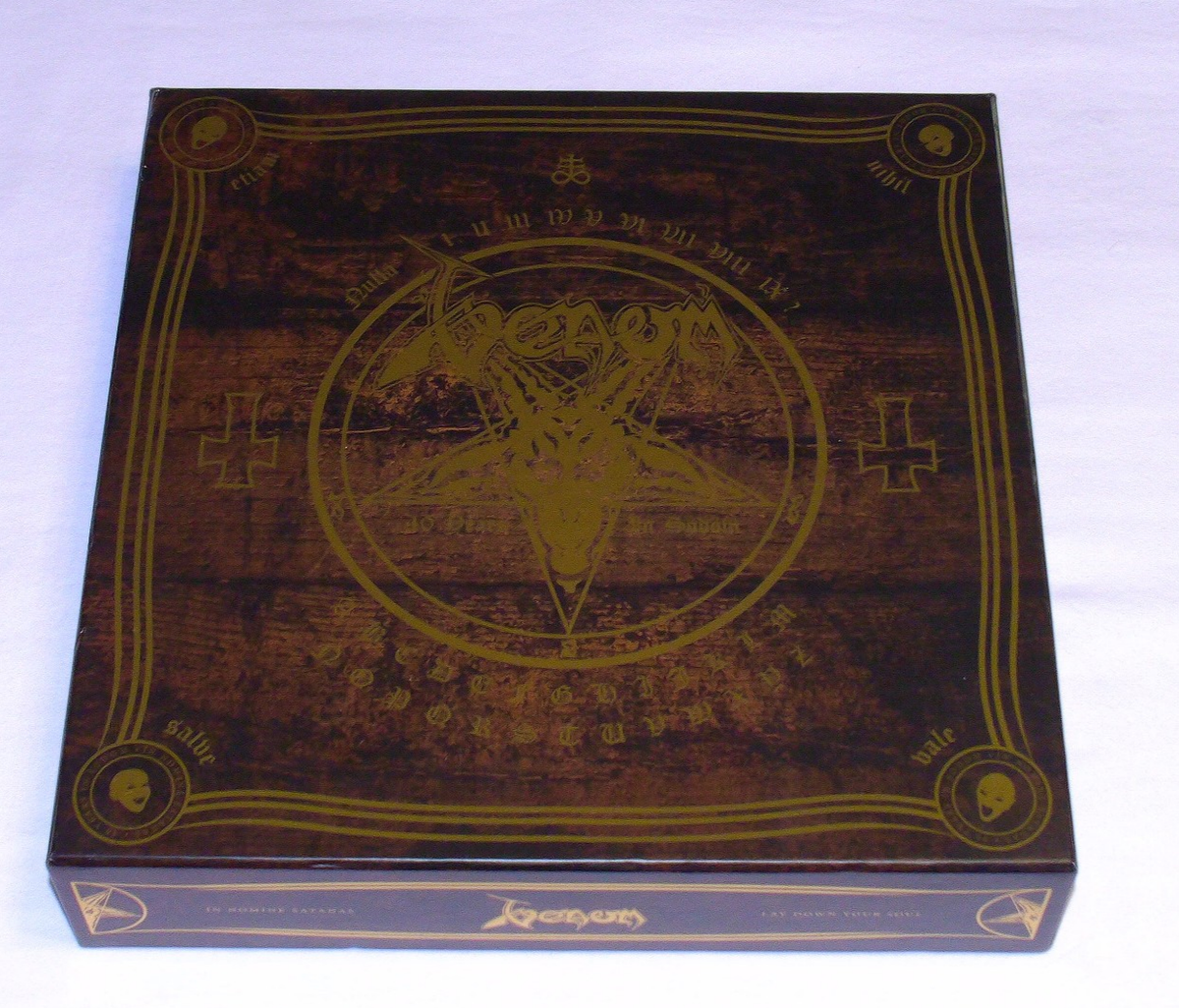VENOM In Nomine Satana VINYL BOX SET 2019 8-DISC 6 LP SET COLORED