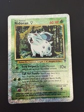 Nidoran Female 82/110 Reverse Holo Legendary Collection 2002 Pokemon WOTC LP
