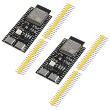 2PCS ESP32 ESP32-S3 WiFi Bluetooth Internet of Things Dual Type-C Development...