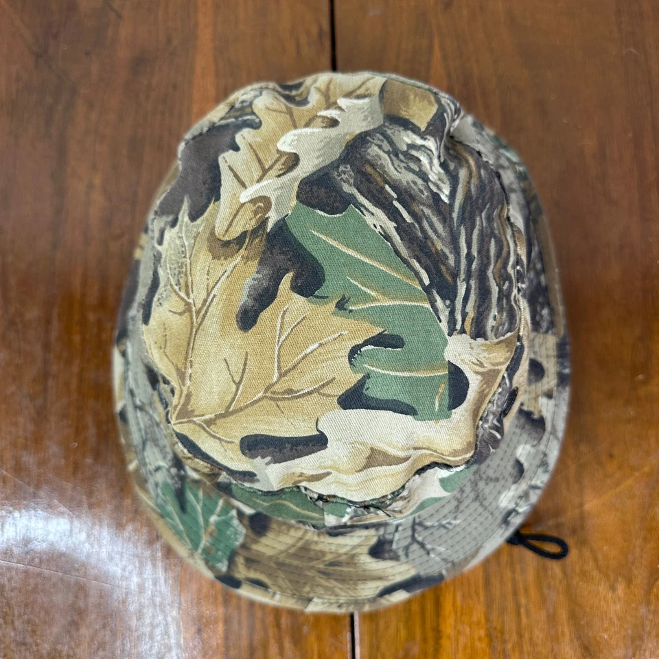 Realtree Advantage Camouflage Hunting Outdoors Boonie Bucket Hat Large GREAT! - Image 2 of 4