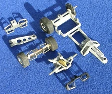 Cox 1/24th Sidewinder & BRM Slot Car Chassis