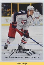 2025-26 Series 1 2025-26 Retro Young Guns Achievement Zach Werenski READ 1s2n