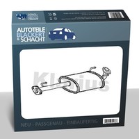 Klarius Auspuff MSD Mitteltopf für Toyota Land Cruiser + 90