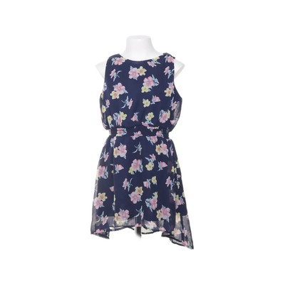 Y.F.K, Kleid, Größe: 128, Blau/Pink/Gelb/Mehrfarbig, Polyester, Blumen -erz