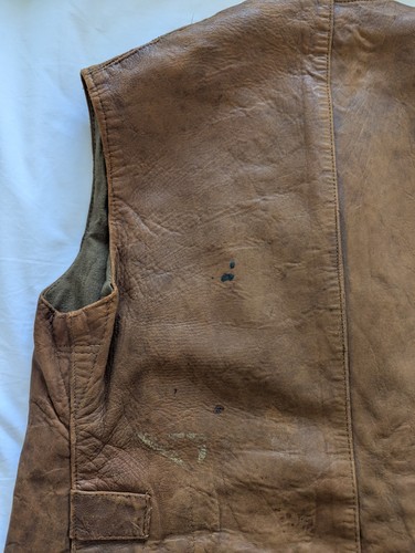 Original WW2 ATS Woman's Leather Jerkin Size 5 - Picture 17 of 18