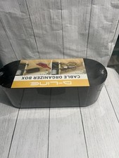 D-Line Cable Organizer Box – Black