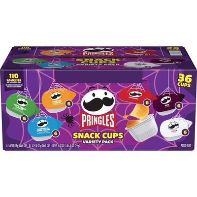 Pringles Snack Stacks Variety Pack Chips 0.67 oz 36 ct