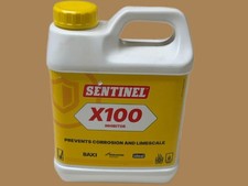 Sentinel X100 Inhibitor System Cleaner 1 Litre  Genuine