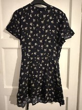 Women's Superdry Floral Wrap Dress Size UK 14