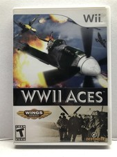 WWII Aces (WW2)- Nintendo Wii - Complete w/ Manual - Clean & Tested - Free Ship