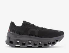 Image of On Running Cloudmonster Running Shoes Black