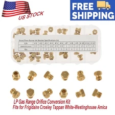 Propane LP Gas Range Orifice Conversion 0.3-1.9mm Kit for Whirlpool Tappan Amica