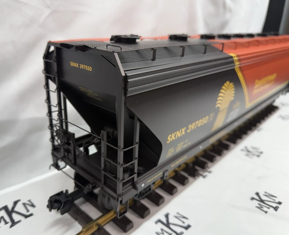 USA TRAINS R14127 SASKATCHEWAN 4-Bay Hopper #397050 G Scale NIB - Image 3 of 4