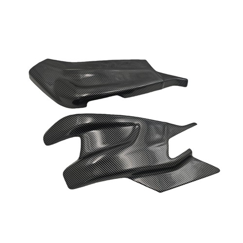 For BMW S1000RR 2009-2019 Carbon Pattern Rear Swingarm Frame Cover Guard Cowling