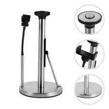 Table Top Paper Towel Holder Mobile Phone Rack Metal Countertop Hand Dispenser
