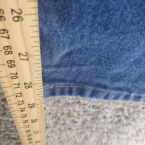 Wrangler Jeans Mens 30x32 Blue Cowboy Bootcut 13MWZ 100% Cotton - Picture 6 of 8