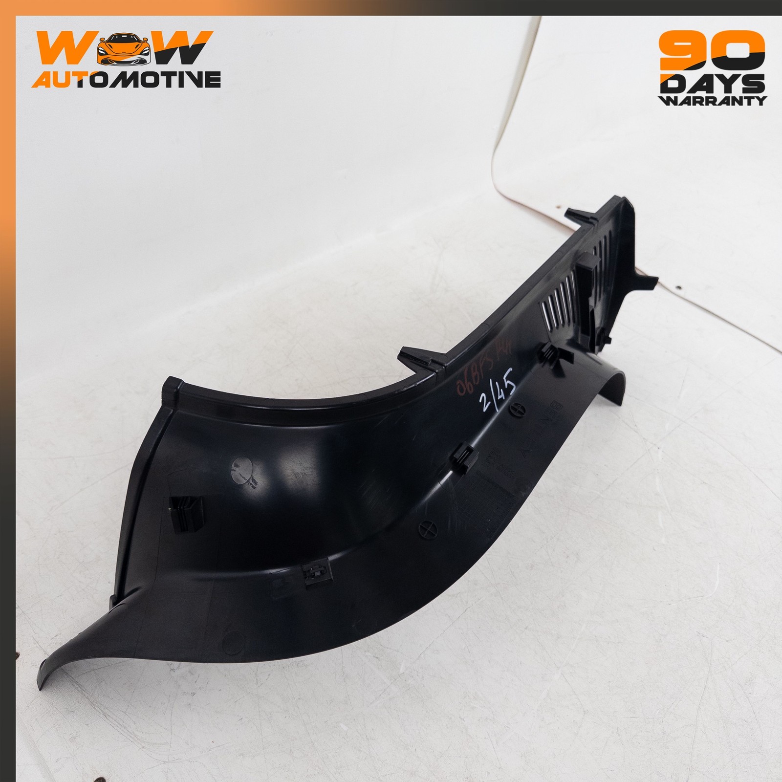 06-19 BENTLEY CONTINENTAL FLYING SPUR LEFT INTERIOR TRIM PROTECTIVE SLEEVE OEM