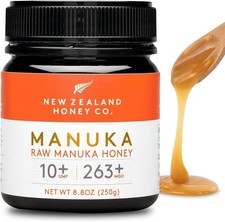 New Zealand Honey Co. Raw Manuka UMF 10  8.8 Ounce Pack of 1 , Jar