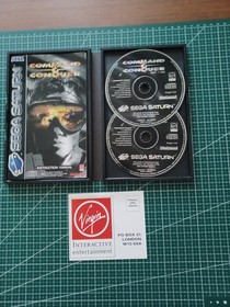 Command & Conquer - Sega Saturn Game In Box w Manual - Great Condition PAL UK