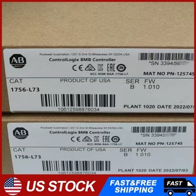 NEW Unopened AB 1756-L73 ControlLogix Logix5573 Processor