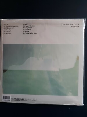 Sea And Cake Any Day 2018 #THRILL 459 LtdEd Repress Colored Vinyl Poster New