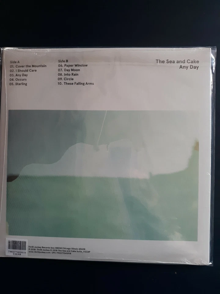 Sea And Cake Any Day 2018 #THRILL 459 LtdEd Repress Colored Vinyl Poster New - Image 2 of 3
