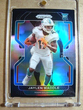 2021 Jaylen Waddle Panini Chronicles Prizm Black Silver Prizm RC MINT 🔥🔥🔥