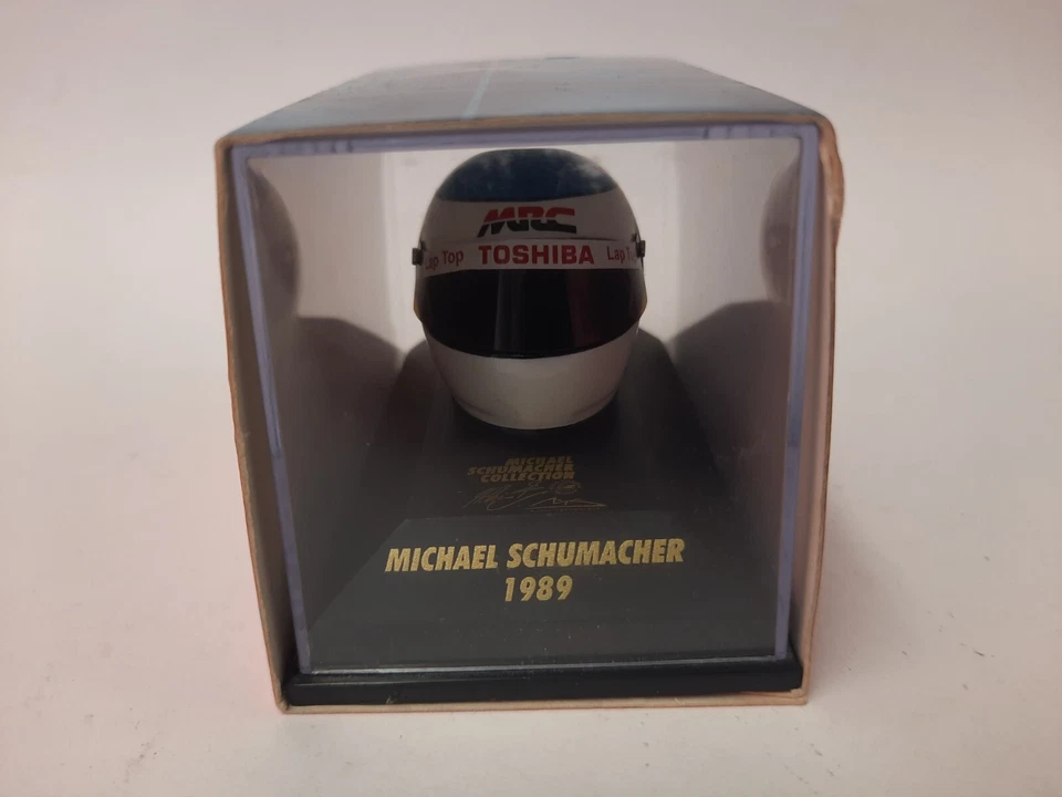 MINICHAMPS Michael Schumacher Helmet 1989 1/8 510380902 - Bild 3 von 4