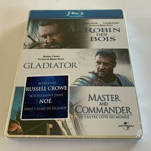 Russell Crowe French 3 Movie Blu Ray Steelbook 5050582847291 Ebay