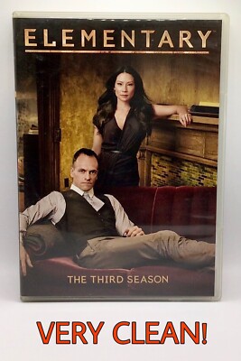 Elementary: The Third Season (DVD, 2014) EXCELLENT CONDITION!    [A054]