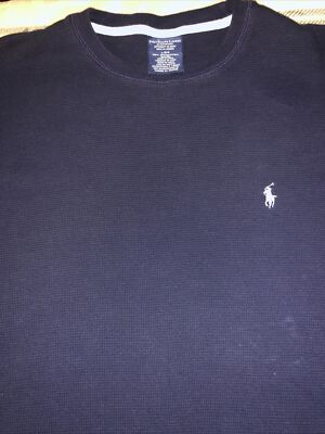 POLO By RALPH LAUREN Thermal Long Sleeve Shirt Men's Large