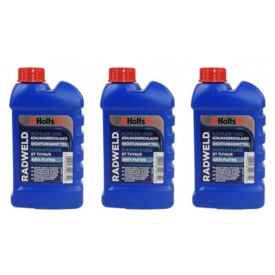 3 x Holts Radweld Kühler Dichtungsmittel 250ml Kühlerdicht Dichtstoff 