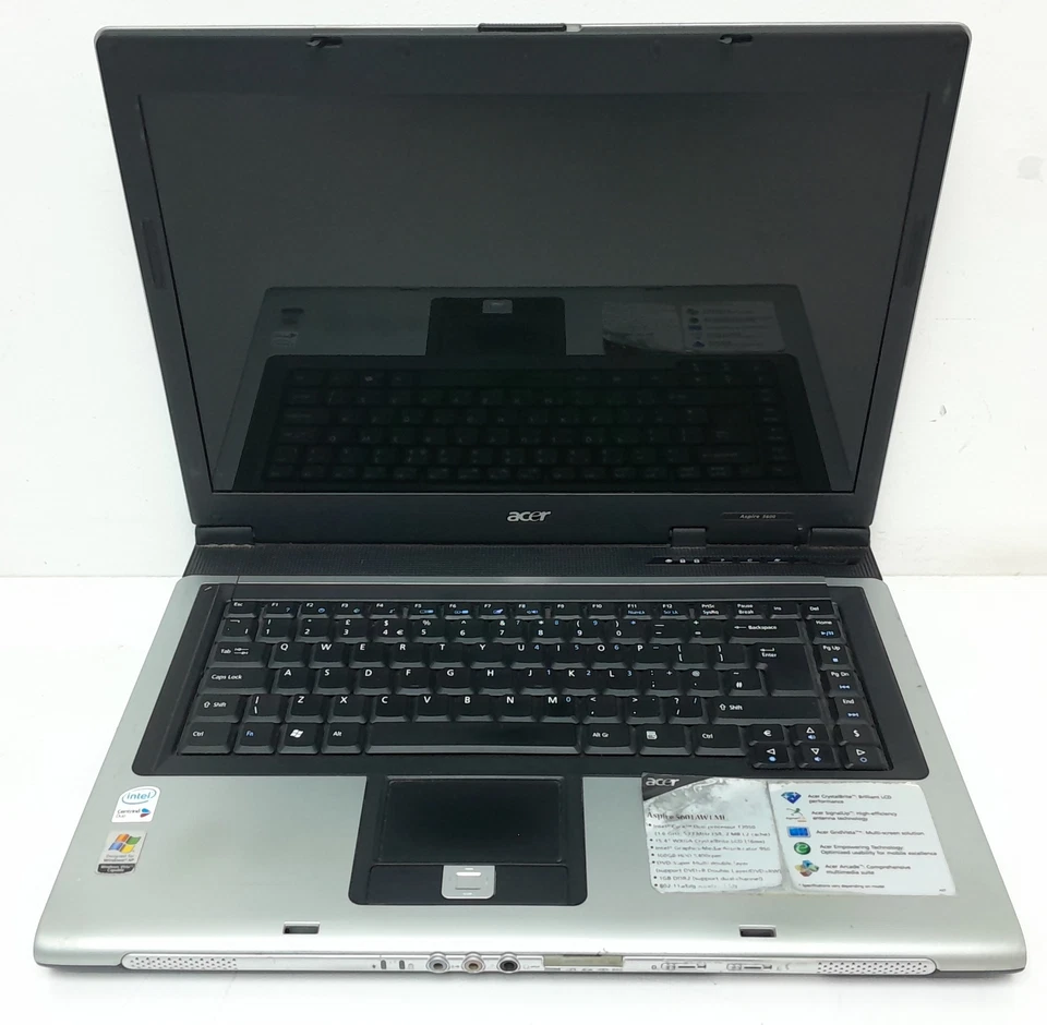 Acer Aspire 5600 Series ZB2 - Celeron Duo T2050 1.6GHz - 1GB Ram - 15.4" - 10... - Image 2 of 4